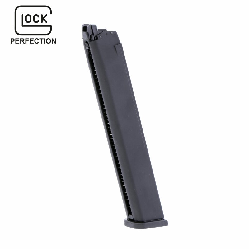 Ersatzmagazin für Glock 18C Gen3 Schwarz Softair-Co2-Pistole Schwarz Kaliber 6 mm BB