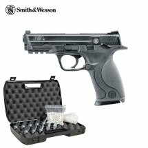 Komplettset Smith & Wesson M&P 40 TS Softair-Co2-Pistole Schwarz Kaliber 6 mm BB Blowback (P18)