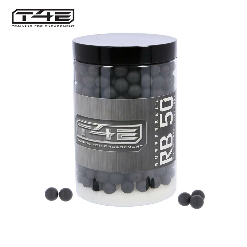 T4E Rubberballs / Gummigeschosse RB 50 cal .50 - 500 Stück