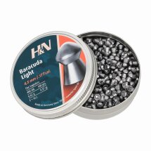 H&N Diabolo Baracuda Light glatt 4.5 mm Luftgewehrkugeln