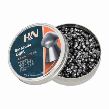 H&N Diabolo Baracuda Light glatt 4.51 mm Luftgewehrkugeln