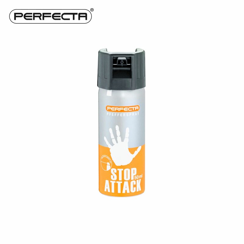 Perfecta Pfefferspray Stop Attack Sprühflasche 50 ml