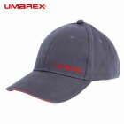 Umarex Cap Grau mit rotem Umarex Logo - Basecap