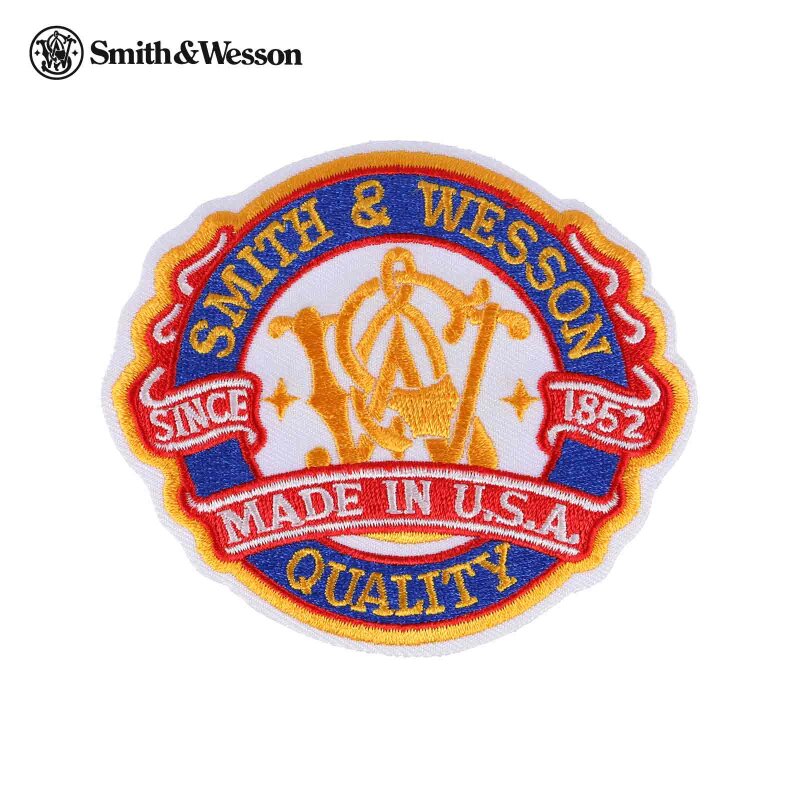 Smith & Wesson Stoffabzeichen Made in USA - Aufnäher / Patch