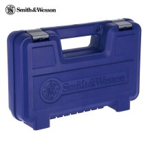 Smith & Wesson Kunststoffkoffer für Kurzwaffen 33 x 22 x 8 cm Blau