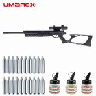 Megaset Umarex Morph 3X - 4,5 mm Stahl BB Co2 Gewehr / Pistole (P18) + ZF 4x28