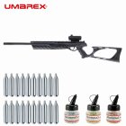 Megaset Umarex Morph 3X - 4,5 mm Stahl BB Co2 Gewehr / Pistole (P18) + RD77 Red Dot 1x30