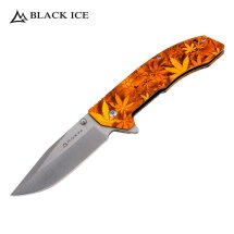 Black Ice ACE Orange Einhandmesser (P18)