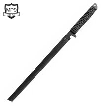 MP9 Ninja Schwert groß - schwarze Klinge (P18)