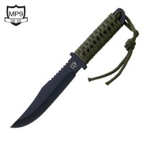 MP9 Outdoormesser mit Nylonkordel - feststehende Klinge (P18)