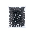 Rubberballs / Gummigeschosse Schwarz cal .50 - 100 Stück