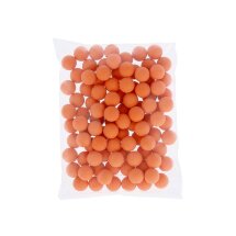 Rubberballs / Gummigeschosse Orange cal .50 - 100 Stück