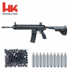SET Heckler & Koch Defense Training Marker HK416 T4E Co2 cal .43 - 7,5 Joule (P18) + Rubberballs 100 Stück