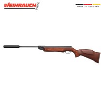 Luftgewehr Weihrauch HW 35 K mit Schalldämpfer 4,5...