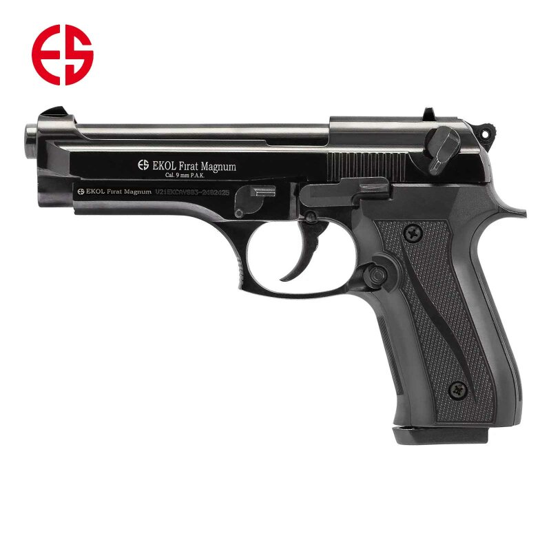 Ekol Firat Magnum Schreckschuss Pistole brüniert 9 mm P.A.K. (P18)