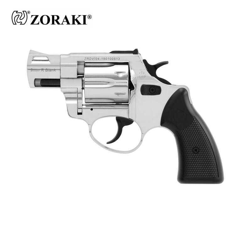 Zoraki R2 2 Zoll Lauf Schreckschuss Revolver Chrom 9 mm R.K. (P18)