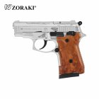 Zoraki 914 Schreckschuss Pistole Chrom und graviert 9 mm P.A.K. (P18)