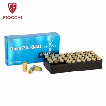 Fiocchi Platzpatronen 9 mm P.A.K. - 50 Schuss (P18)