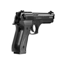 SET Ekol Firat Magnum Schreckschuss Pistole brüniert 9 mm P.A.K. (P18) + 50 Platzpatronen 9 mm P.A.K.