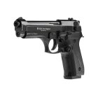 SET Ekol Firat Magnum Schreckschuss Pistole brüniert 9 mm P.A.K. (P18) + 50 Platzpatronen 9 mm P.A.K.