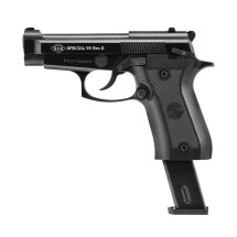 SET Ekol Firat Special 99 Rev. II Schreckschuss Pistole brüniert 9 mm P.A.K. (P18) + 50 Platzpatronen 9 mm P.A.K.