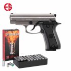 SET Ekol Firat P29 Rev. II Schreckschuss Pistole Titan 9 mm P.A.K. (P18) + 50 Platzpatronen 9 mm P.A.K.