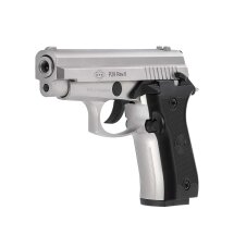 SET Ekol Firat P29 Rev. II Schreckschuss Pistole vernickelt 9 mm P.A.K. (P18) + 50 Platzpatronen 9 mm P.A.K.
