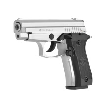SET Ekol Firat P29 Rev. II Schreckschuss Pistole verchromt 9 mm P.A.K. (P18) + 50 Platzpatronen 9 mm P.A.K.