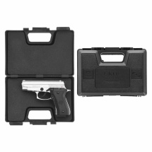 SET Ekol Firat P29 Rev. II Schreckschuss Pistole verchromt 9 mm P.A.K. (P18) + 50 Platzpatronen 9 mm P.A.K.