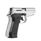 SET Ekol Firat P29 Rev. II Schreckschuss Pistole verchromt 9 mm P.A.K. (P18) + 50 Platzpatronen 9 mm P.A.K.