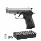 SET Ekol Firat Special 99 Rev. II Schreckschuss Pistole Titan 9 mm P.A.K. (P18) + 50 Platzpatronen 9 mm P.A.K.