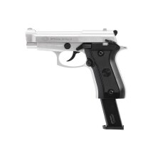SET Ekol Firat Special 99 Rev. II Schreckschuss Pistole vernickelt 9 mm P.A.K. (P18) + 50 Platzpatronen 9 mm P.A.K.