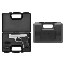 SET Ekol Firat Special 99 Rev. II Schreckschuss Pistole vernickelt 9 mm P.A.K. (P18) + 50 Platzpatronen 9 mm P.A.K.