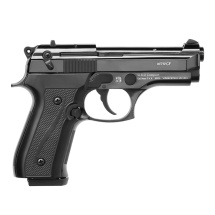 SET Ekol Firat Compact Schreckschuss Pistole brüniert 9 mm P.A.K. (P18) + 50 Platzpatronen 9 mm P.A.K.