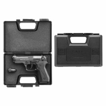 SET Ekol Firat Compact Schreckschuss Pistole brüniert 9 mm P.A.K. (P18) + 50 Platzpatronen 9 mm P.A.K.