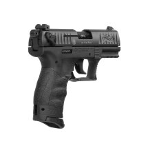 SET Walther P22Q Schreckschuss Pistole Schwarz 9 mm P.A.K. (P18) + 50 Platzpatronen 9 mm P.A.K.