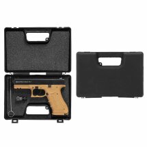 SET Zoraki 917 Schreckschuss Pistole Desert 9 mm P.A.K. (P18) + 50 Platzpatronen 9 mm P.A.K.