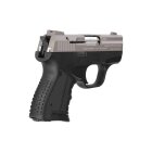 SET Zoraki 906 Schreckschuss Pistole Titan Chrom 9 mm P.A.K. (P18) + 50 Platzpatronen 9 mm P.A.K.