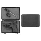 SET Zoraki 906 Schreckschuss Pistole brüniert 9 mm P.A.K. (P18) + 50 Platzpatronen 9 mm P.A.K.