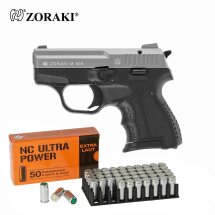 SET Zoraki 906 Schreckschuss Pistole Titan 9 mm P.A.K....