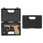 SET Zoraki 918 Schreckschuss Pistole Desert 9 mm P.A.K. (P18) + 50 Platzpatronen 9 mm P.A.K.