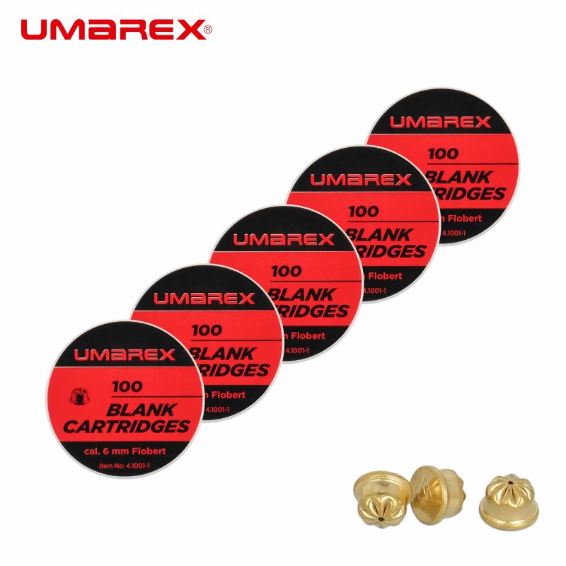 Umarex Platzpatronen 6 mm Flobert Knall - 500 Schuss (P18)