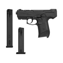 SET Zoraki 925 Schreckschuss Pistole Schwarz 9 mm P.A.K. (P18) + 50 Platzpatronen 9 mm P.A.K.