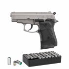 SET Zoraki 914 Schreckschuss Pistole Titan 9 mm P.A.K. (P18) + 50 Platzpatronen 9 mm P.A.K.