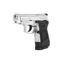 SET Zoraki 914 Schreckschuss Pistole Chrom 9 mm P.A.K. (P18) + 50 Platzpatronen 9 mm P.A.K.