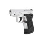 SET Zoraki 914 Schreckschuss Pistole Chrom 9 mm P.A.K. (P18) + 50 Platzpatronen 9 mm P.A.K.