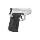 SET Zoraki 914 Schreckschuss Pistole Matt Chrom 9 mm P.A.K. (P18) + 50 Platzpatronen 9 mm P.A.K.