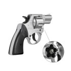 SET Röhm RG 59 Schreckschuss Revolver Alu Chrome 9 mm R.K. (P18) + 50 Platzpatronen 9 mm R.K.