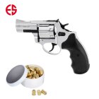 SET Ekol Viper Schreckschuss Revolver 2,5" Lauf Chrom 9 mm R.K. (P18) + 50 Platzpatronen 9 mm R.K.