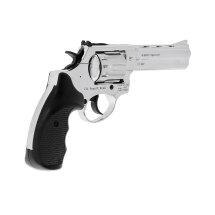 SET Ekol Viper Schreckschuss Revolver 4,5" Lauf Chrom 9 mm R.K. (P18) + 50 Platzpatronen 9 mm R.K.